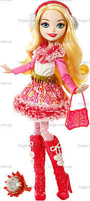 Кукла Эпл Вайт, серия Epic Winter, Ever After High, Mattel, Apple White (177506), DPP79-2