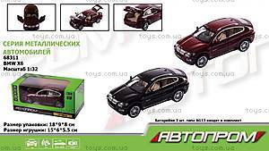 Машина метал 2 кольори, 1:32 Ford Mustang GT світло, звук, 68307