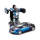 

Машина-трансформер на радиоуправлении «Bugatti Veyron» (синяя)