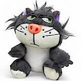 Мʼяка іграшка-брелок &quot;Котик&quot;, 12 см, KA-23-1398, магазин игрушек