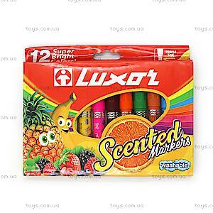 Набір фломастерів с запахом &quot;Scented&quot; фрукт. запах, 12 кольорів, 3065_