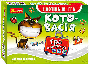 Настольная игра &quot;Котовасия&quot; (дорожная) укр, 5896-01У
