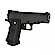 Страйкбольний пістолет пружинний модель COLT1911PD чорний , G10